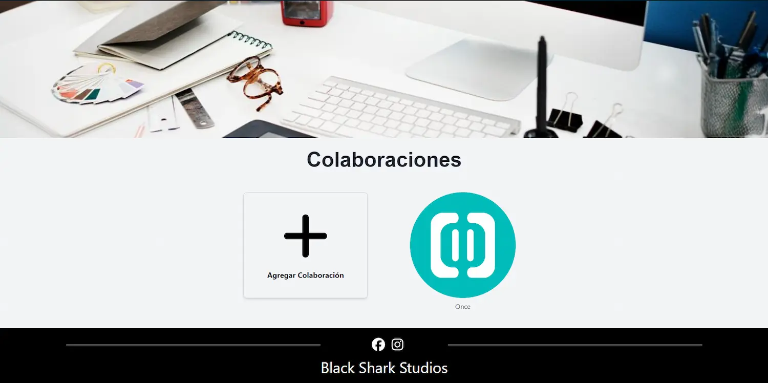 Image examples of the BlackSharkWeb pages